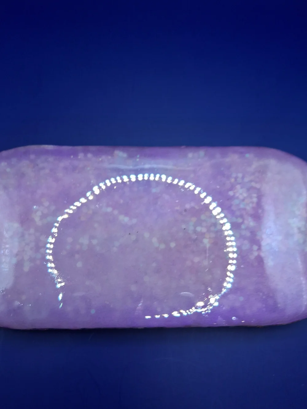 Handcrafted Floral Resin Trinket Tray in Rainbow Pastels